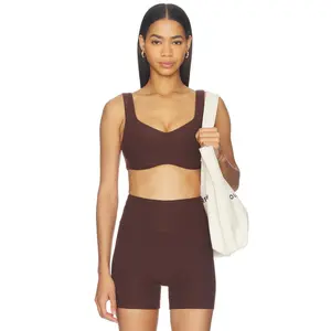 YEAR OF OURS Stretch Isadora Bra in Brown