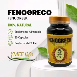 Suplemento Alimenticio Fenogreco, 90 cápsulas Fenugreek natural