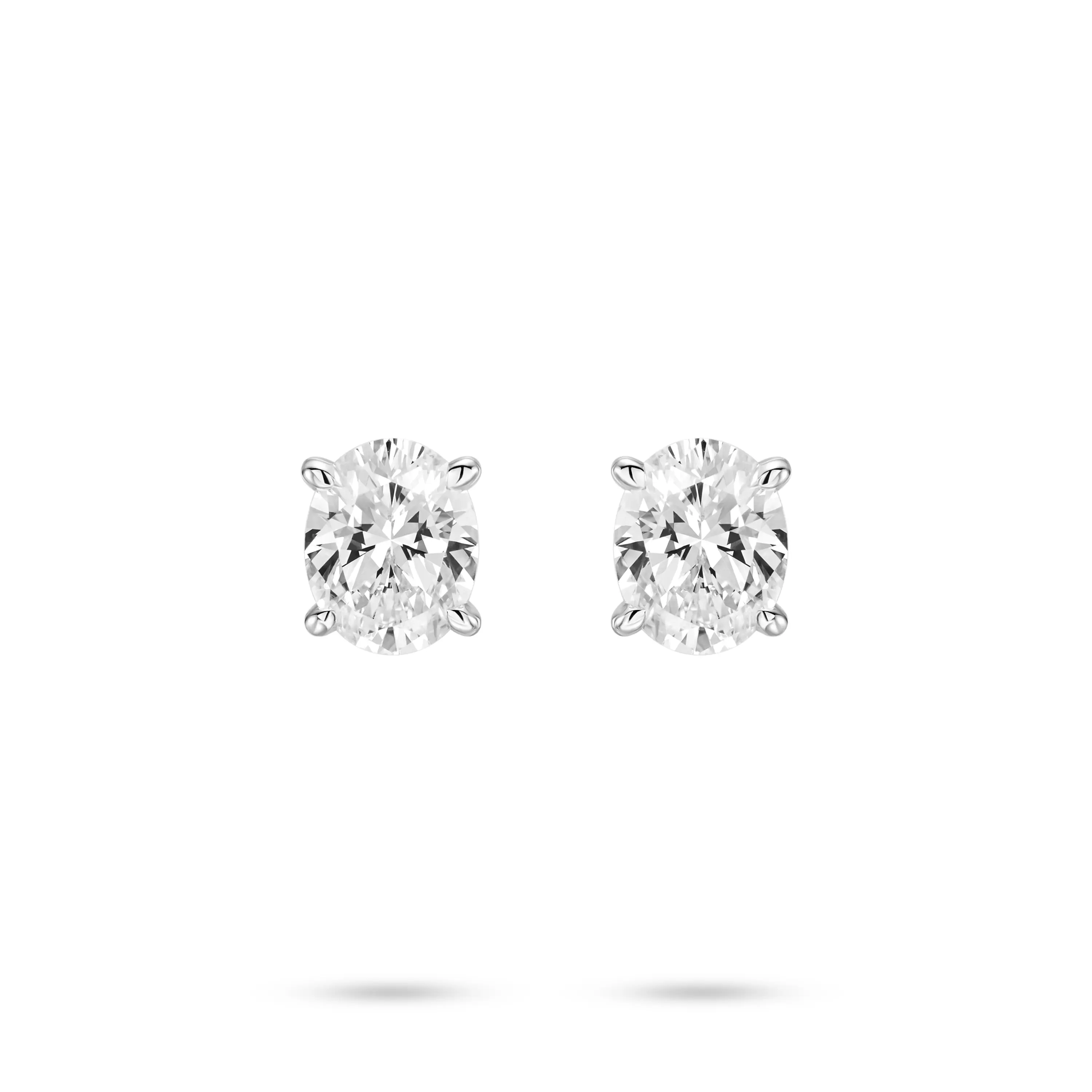 VAMERAY Promotional Deal Live Streaming Exclusive 3 Carat In Each Promote Oval Earring#3256