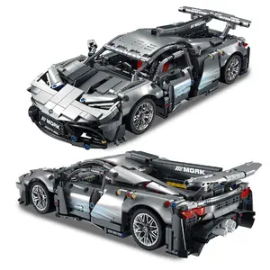 Sports Car Building Block Kit, 1391pcs Tail Design Racing Car Assembly Model, STEM Building Toy, Stem Building Blocks for Birthday Gifts