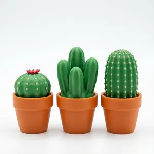3 Pack Cactus Keyboard Switch Fidget Toy 3D Printed Stress Relief Click Toy for Desk Anxiety Relief and Focus