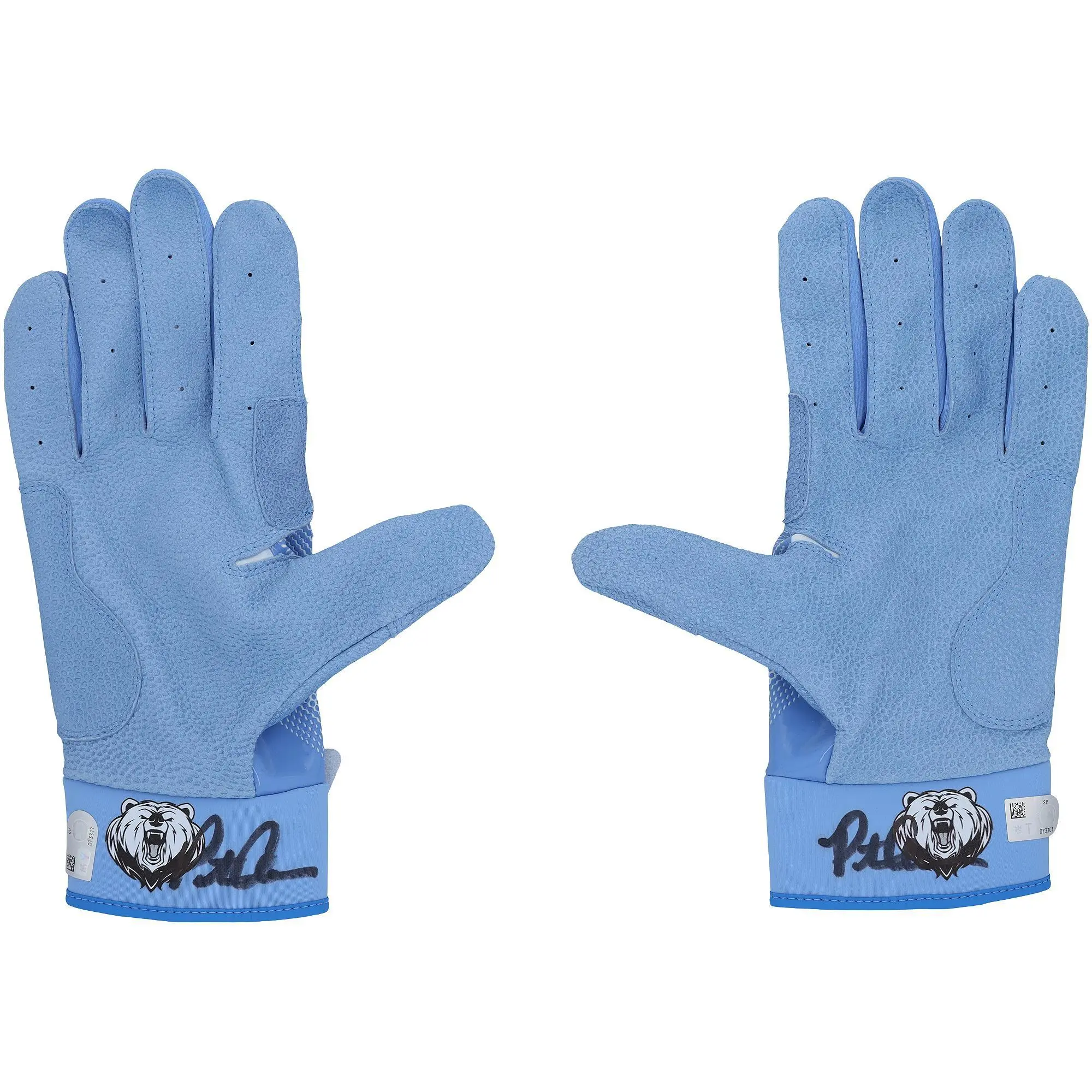 Pete Alonso New York Mets Autographed Player-Issued Blue Nike Batting Gloves from the 2025 MLB Season - Fanatics Authentic Certified
