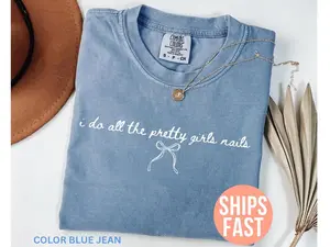 Comfort Colors® Nail Tech Shirt, Gift For Tech, Salon Artist Gift, Technician, Manicurist Shirt