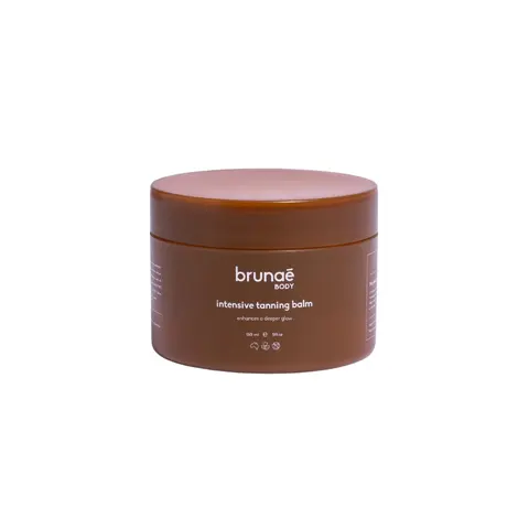 Brunae Body Intensive Tanning Balm | Tanning Accelerator | Dark Tanning Booster | Non-Greasy | Ultra Hydrating | Made in Australia | 5 Fl Oz | Natural Tanning Products