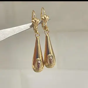 14k Gold Plated Guadalupe Earrings for Women