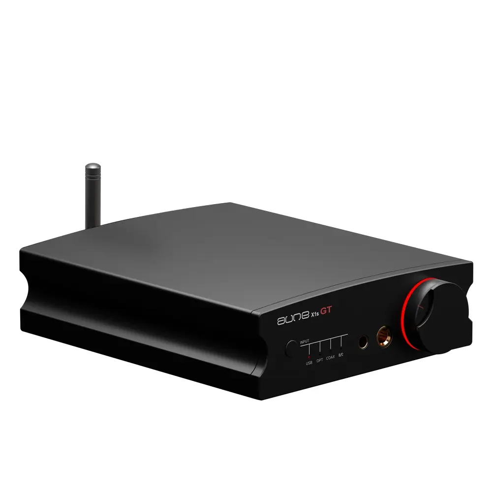 aune X1s GT BT Hi-Res DAC 768kHz/32bit DSD512 with PLL, External Clock Support, USB Coaxial Bluetooth5.1 aptX-HD LDAC, Headphone Amplifier 4.4mm 6.35 Out/RCA Preamp&Line Out, for PC/Phone OTG/Player