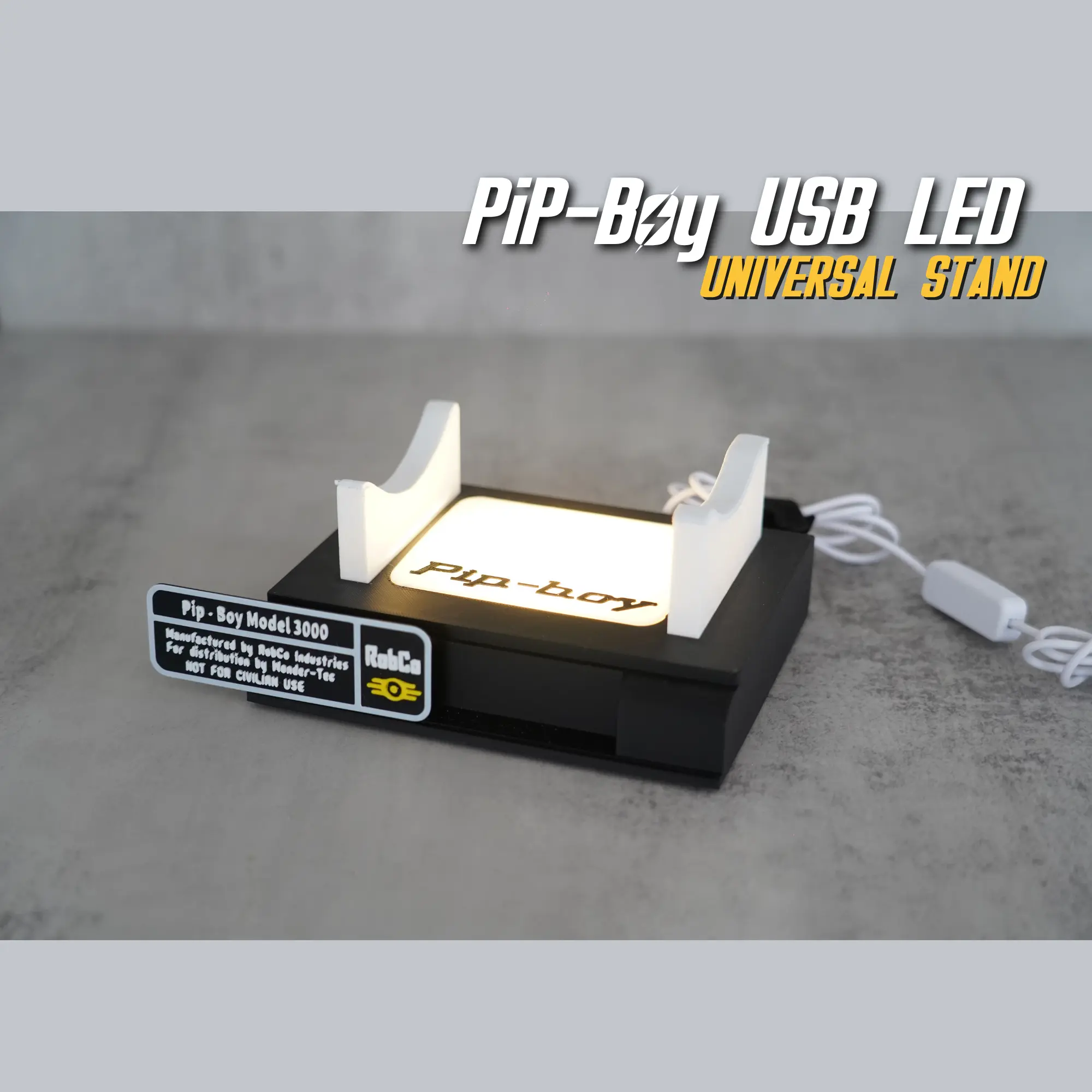 Pip Boy USB Universal Stand (Made to Order)
