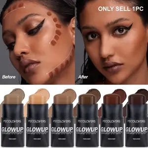 Long-lasting Contouring Stick, 1 Count Matte Bronzer Stick, Bronzing Stick, Nose Shadow Stick, Face Definition Solid Contouring Cream, Travel-friendly Design, Makeup Cosmetic