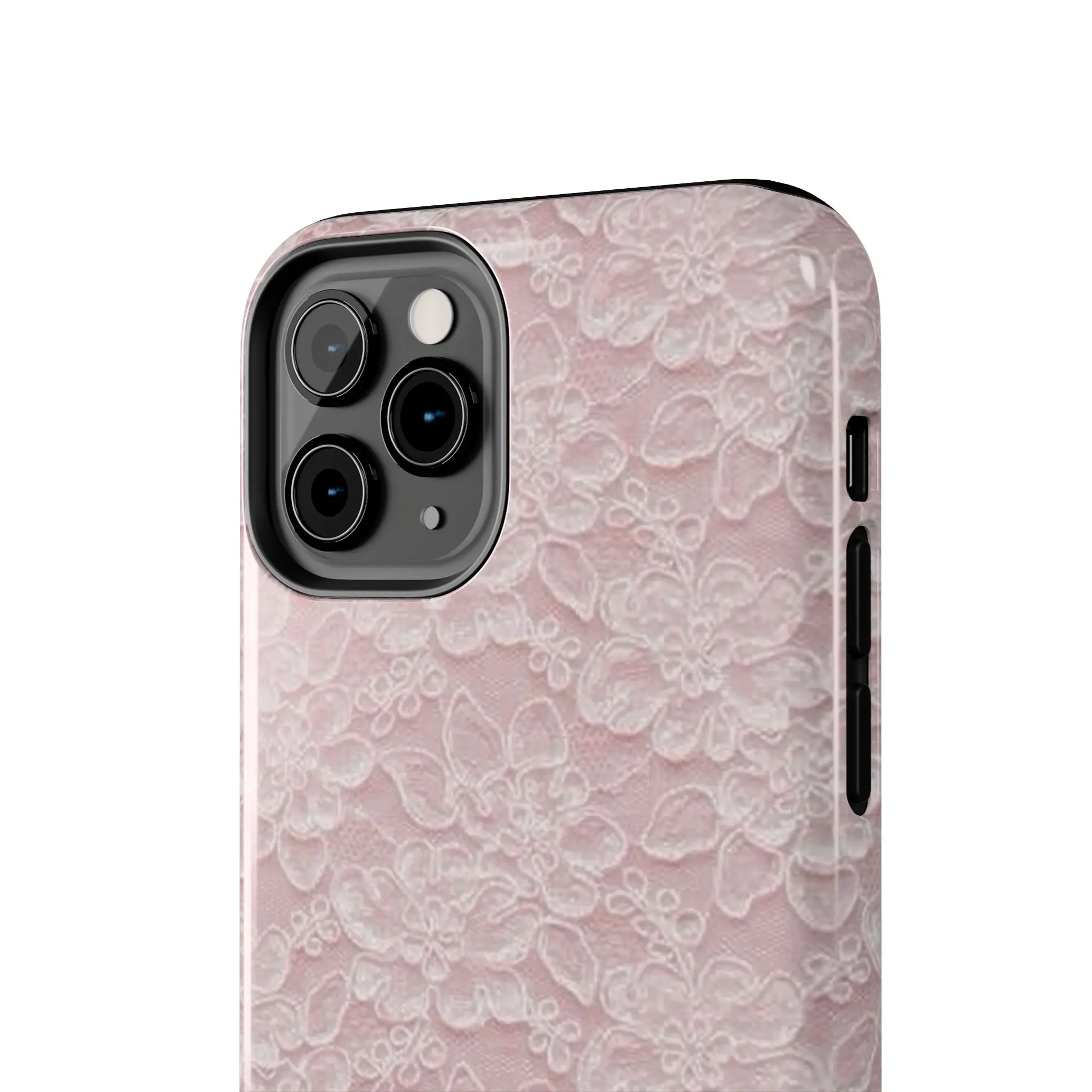 Pink Floral Lace Pattern Phone Case | Tough Phone Case Pink Floral Lace Pattern Phone Case | Tough Phone Case