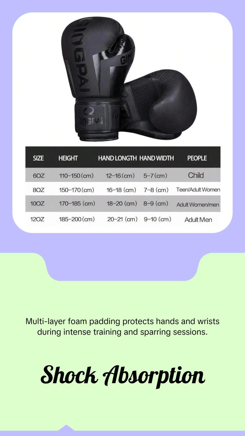 6/8/10/12oz Boxing Gloves