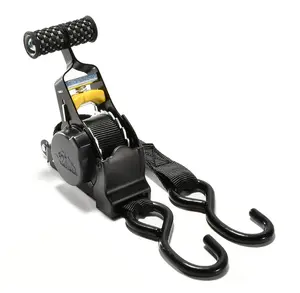 (2) Retractable Ratchet Straps