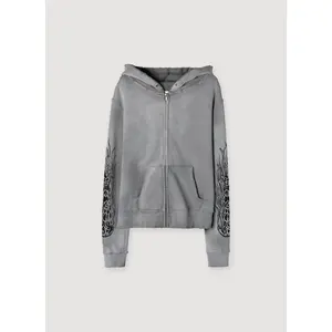 Vague Studios Thrash Zip Up Sweatshirt