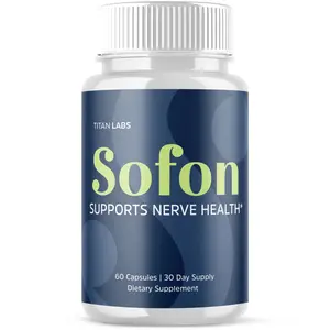 (1 Pack) Sofon Nootropic All Natural Super Nerve Support Supplement 60 Capsules