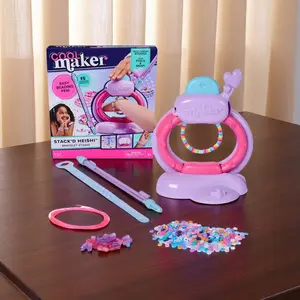 Cool Maker Bracelet Studio for Kids Ages 7+ with 1220 Beads & 10 Feature Beads for 15 Friendship Bracelets