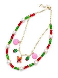 Mexa necklace is one of a kind. No two pieces are ever the same because each one is handcrafted using natural materials, making every design truly unique.