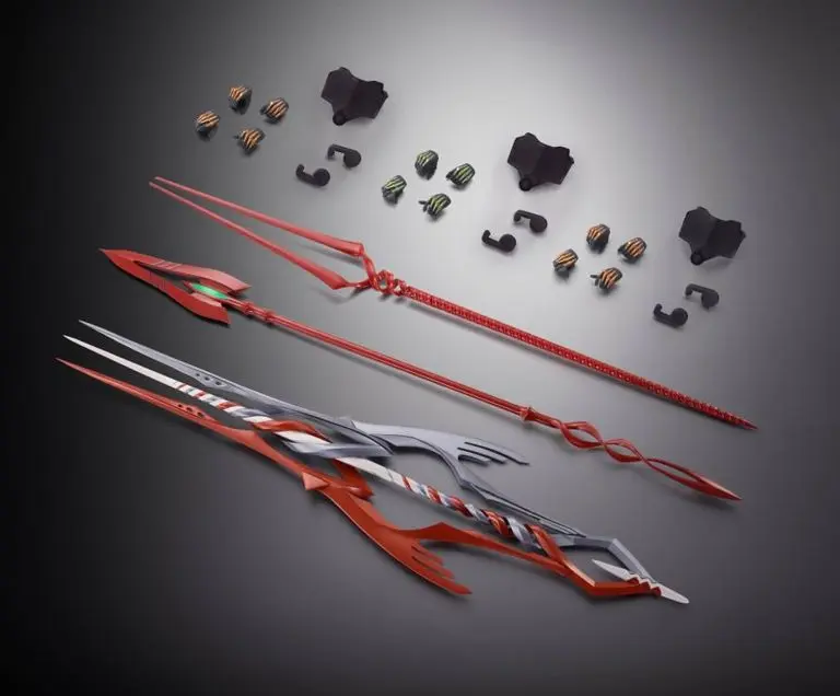 Bandai Tamashii Nations Metal Build Evangelion 30th 3 Spears Set (Another Color)