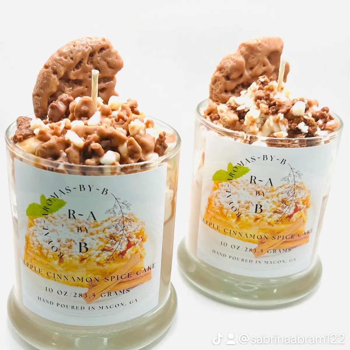 Apple Cinnamon Spice Cake Candle