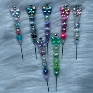 Butterfly beaded pokey tools || craft tool for snow globe making