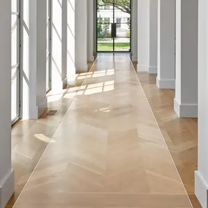 Hallway Runner Rug, 3x10ft Clear Floor Mat, Runner Mat for Entryway Bedroom Living Room, Non-Slip Waterproof Kitchen Mat, Indoor Outdoor Floor Mat for Home Laundry (Clear)