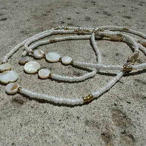 Pearls and Shells Waistbead