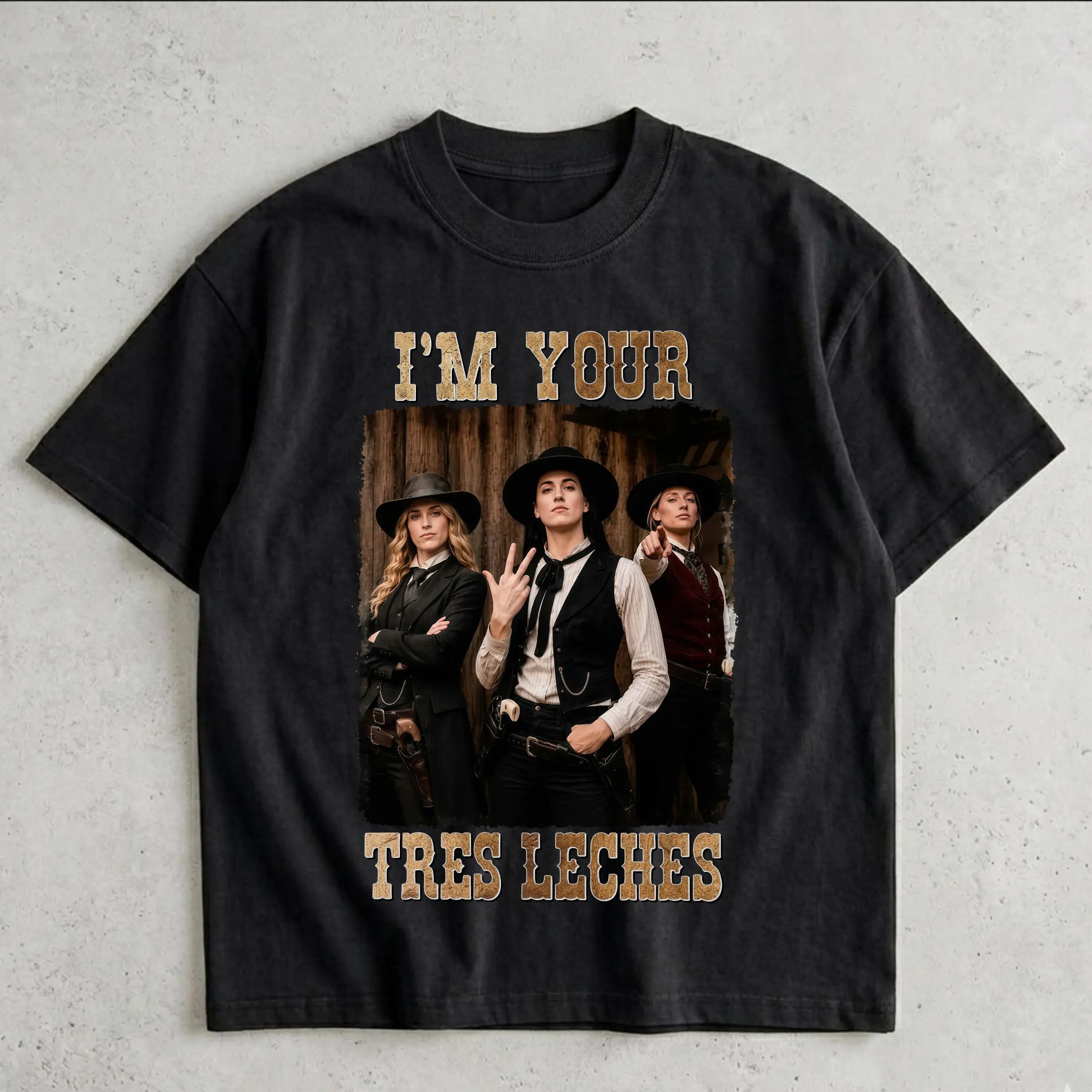 I’m Your Tres Leches Caitlin Clark, Sophie Cunningham and Lexie Hull Western Graphic T-Shirt, Funny Indiana Basketball Fan Unisex Tee