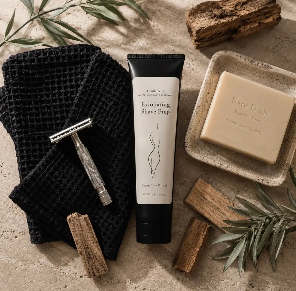 The Heritage Sandalwood Resurfacing Shave Prep