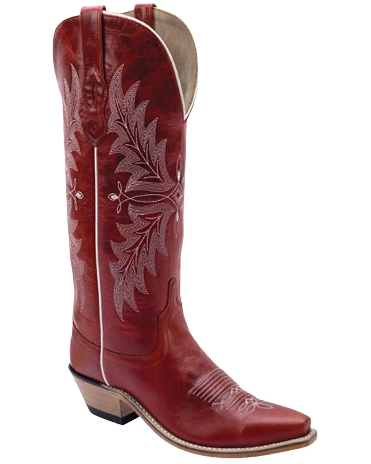 Old West Women's Women'S Tall Western Boot Snip Toe - Ts1551