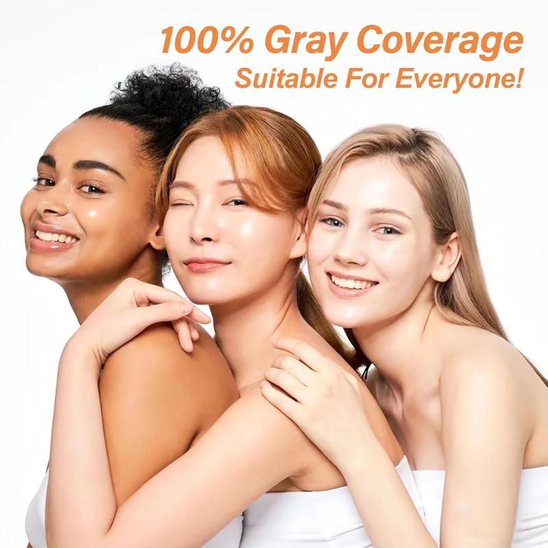 Blonde Brown Hair Dye Shampoo 5-in-1 – Safe & Natural Herbal Formula for Men & Women, Long-Lasting Color Shampoo for Gray Coverage, Champú Para Canas / Shampoo Para Pintar El Cabello, 200ml (Blonde Brown) Haircare Golden