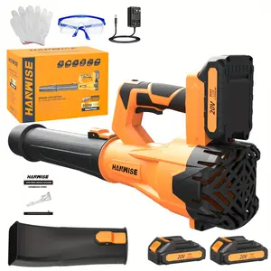 Cordless Electric Leaf Blower, Cordless Leaf Blower, 6-Speed Adjustable, Lithium-Ion Powered, Extension Nozzle - Ergonomic Non-Slip Handle, Lightweight Design For Lawn Care, Yard, Snow, Pet Hair, Ideal Father's Day Gift, Best For Christmas