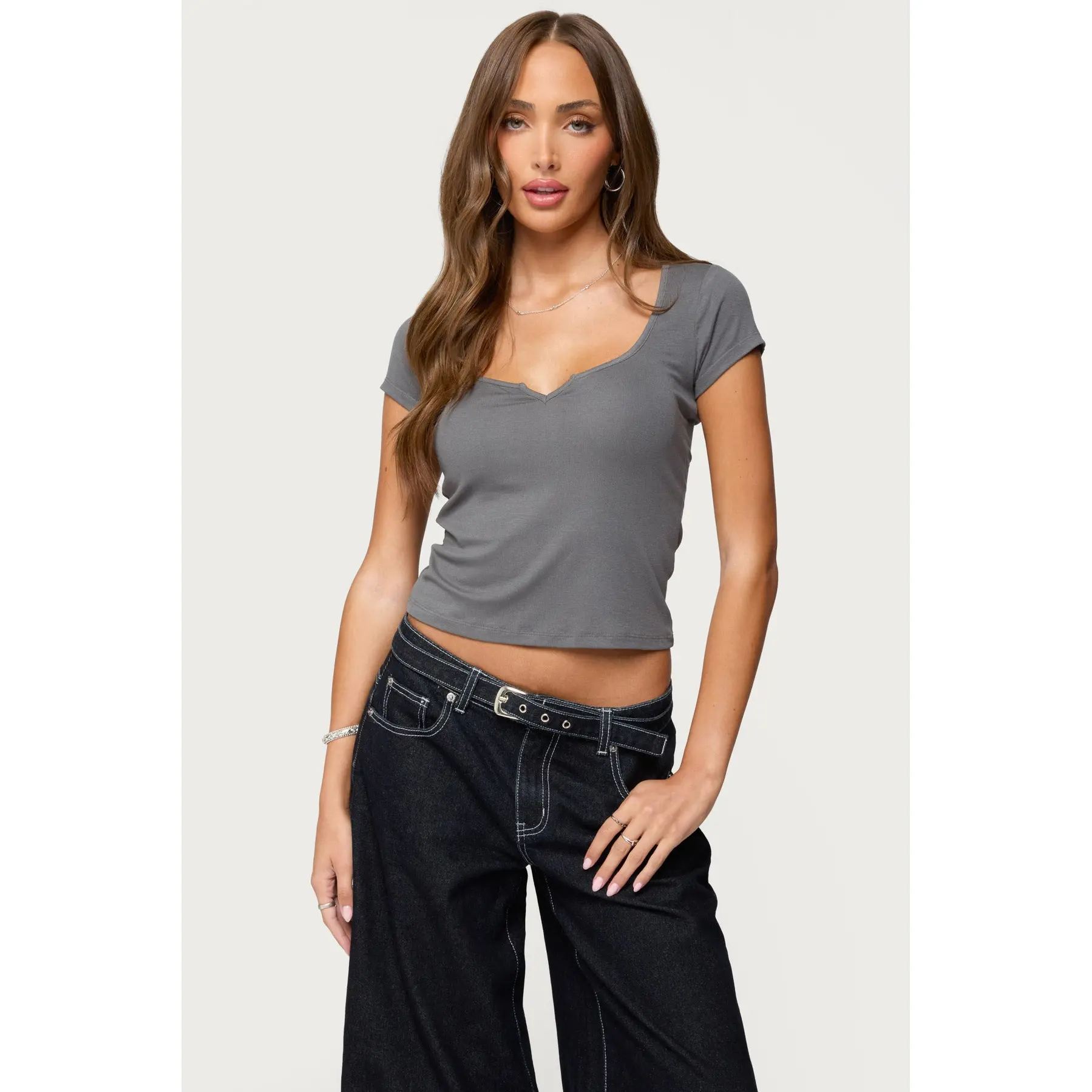 Ettalie Scoop Neck T Shirt
