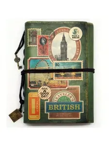 1 A6 vintage notebook, 180 thick kraft pages, retro leather cover. Equipped with two storage pockets and detachable loose-leaf design, unisex and perfect as gifts. Ideal for daily planning, study notes, life essays, to-do lists and travel notes.7.3×5.1 in