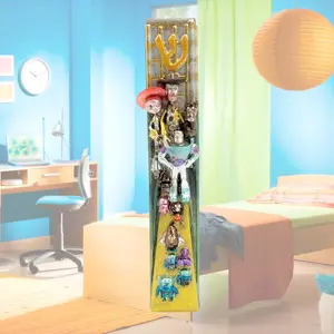Toy Movie Inspired Mezuzah Cover – Handmade Resin Judaica Case, Unique Themed Artisan Mezuzah Holder