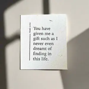 Franz Kafka Plantable Card