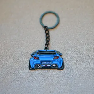 BRZ / 86 Molded Keychain – Premium Metal Keychain for BRZ & Toyota 86 Owners