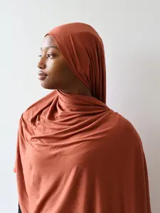 Premium Jersey Hijabs Essential Colors - Simple and Essential Product Title Head Scarf Maxi Modesty Cashmere Pashmina Muslim Pastel Fit