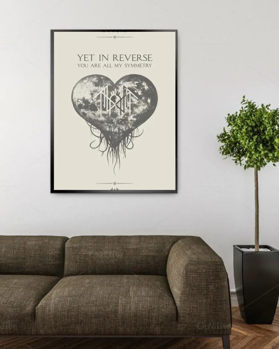 Sleep Token Poster – Euclid Lyrics Print, Take Me Back to Eden