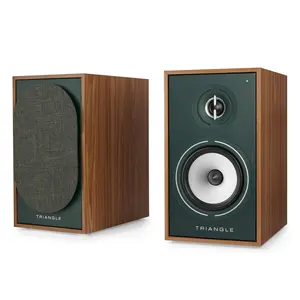 Triangle HIFI Borea BR02 Bookshelf Speaker Pair - Green