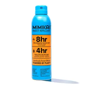Mimikai Natural Mosquito & Tick Repellent Spray (DEET-Free) | 8-Hour Mosquito Protection | Safe for Kids 2+ | Plant-Based Bug Spray