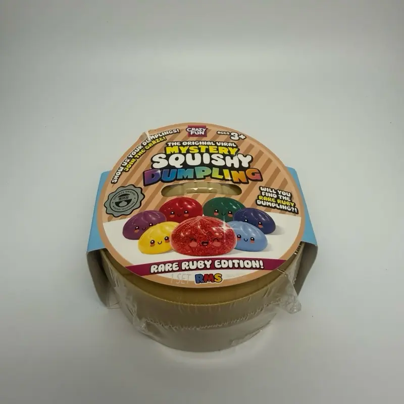 The Original Viral Mystery Squishy Dumpling Rare Ruby Edition