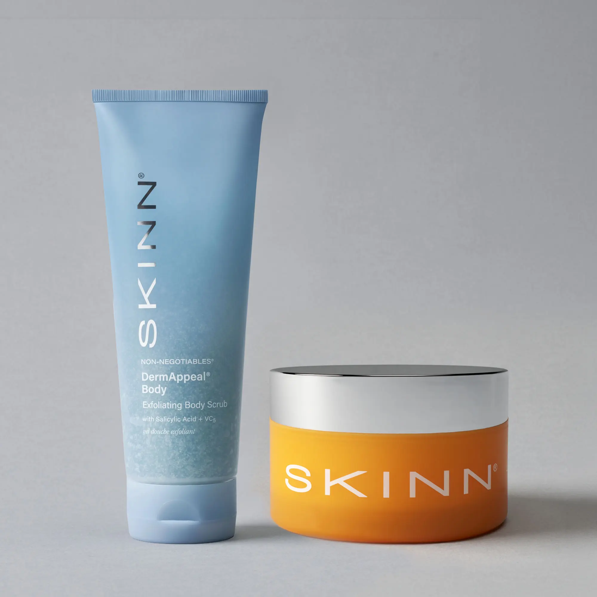 SKINN Cosmetics: Body Glow Duo | DermAppeal Body + Luminous Body Cream