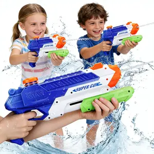1pcs Colorful Pull-Back Beach Toy, Summer Water Gun for Family Fun, Interactive Splash Game, Perfect for Kids' Outdoor Playtime