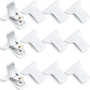 12 count Padded Comforter Clips White Duvet Clips Padded Blanket Fasteners to Secure Bedding for Preventing Comforters From Shifting Inside Duvet Cover Sweet Sleeping