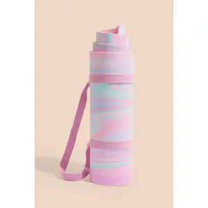 CloudCushion Vegan Suede Yoga Mat - Prismatic 0.5” Thick