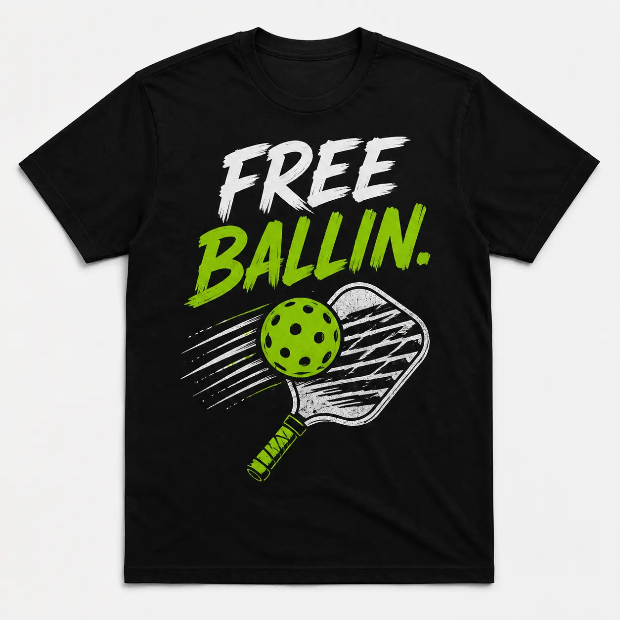 Free Ballin' Pickleball T-Shirt, Funny Sports Gift