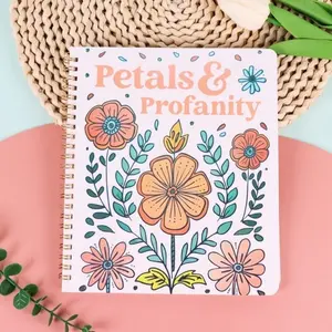 Fantasy Floral Coloring Book, Vibrant Floral Designs, 31 Pages for Relaxation, Perfect Gift, Creative Fun, Detailed Illustrations