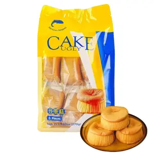 6 pcs in Success Import Ugly Cake Dessert ,9.52 oz Snack Eggs Pastries Sweet Delicate Soft Fluffy Cake