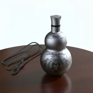 Stainless Steel Bottle, 1 Count 17oz/500ml Retro Water Bottle, Travel Accessories, Portable Sports Water Containers Bottle for Gym, Travel, Summer Cool Bottle, Travel Tumbler