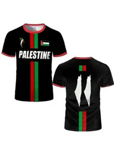 2025 New Palestine Football T-shirts Summer  Men's And Women Palestinian Jersey Gaza Kid's Tees Gifts Wholesale Unisex