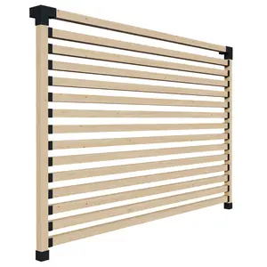 Pergola Privacy Wall Kit for Horizontal 4x4s
