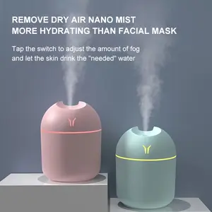 1pc Aromatherapy Diffuser And Humidifier with Cool Mist And Night Light: Essential Oils Can Be Added As An Air Aromatherapy Diffuser, Your Bedroom Fresh And Plants Healthy! Ultra-quiet - Perfect for Offices, Homes, Large Bedrooms